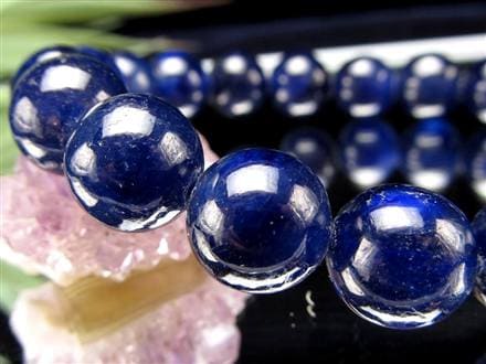 サファイア 誕生石 ブレスレット 青玉 コランダム