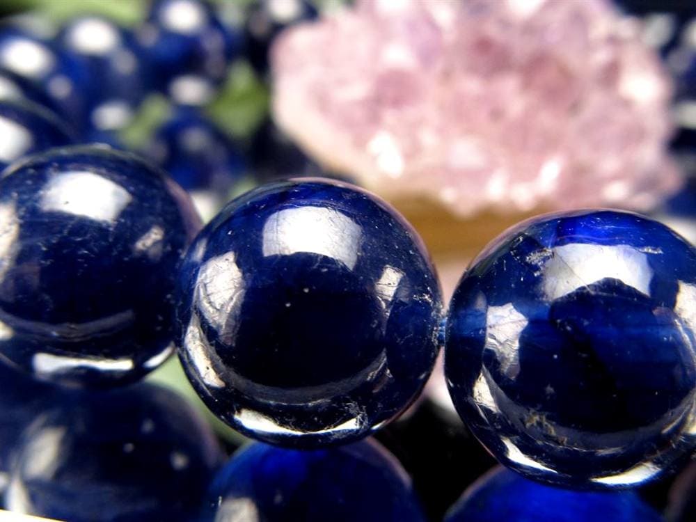 サファイア 誕生石 ブレスレット 青玉 コランダム