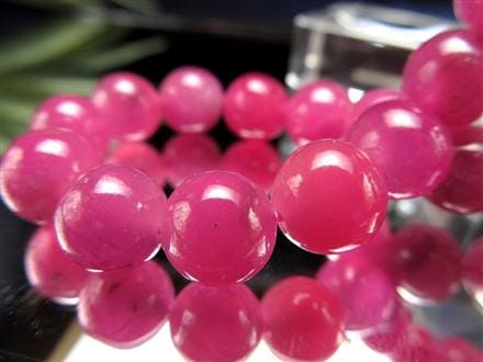 ルビー 宝石 7月の誕生石 RUBY ブレスレット