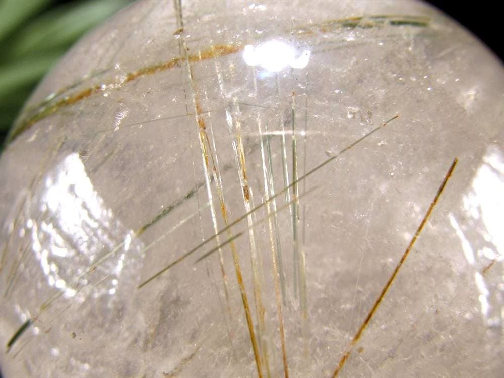 ルチルクォーツ 丸玉 ザギマウンテン スフィア ヒーラー