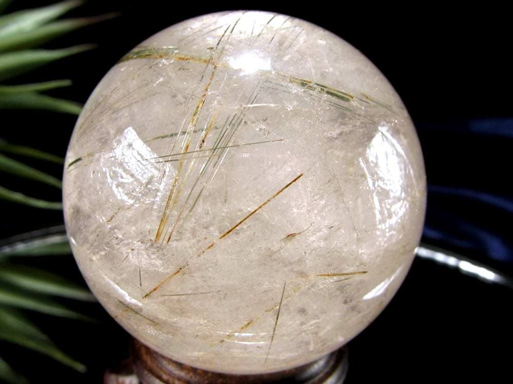 ルチルクォーツ 丸玉 ザギマウンテン スフィア ヒーラー