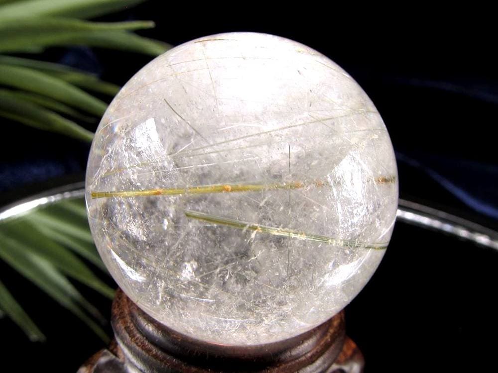 ルチルクォーツ 丸玉 ザギマウンテン スフィア ヒーラー