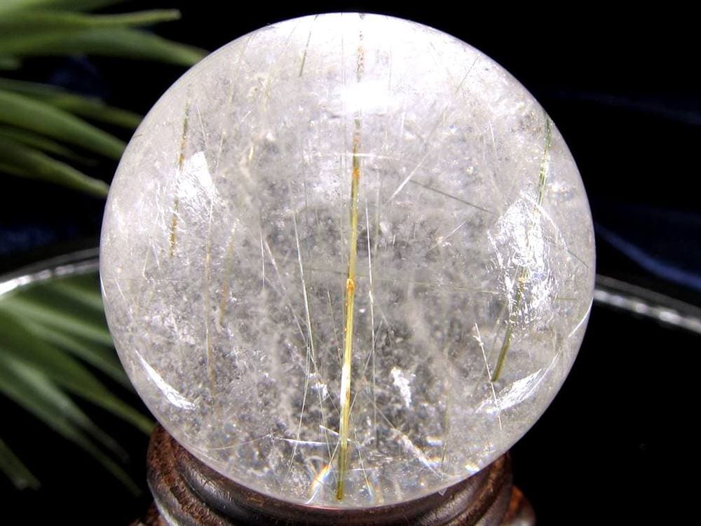 ルチルクォーツ 丸玉 ザギマウンテン スフィア ヒーラー