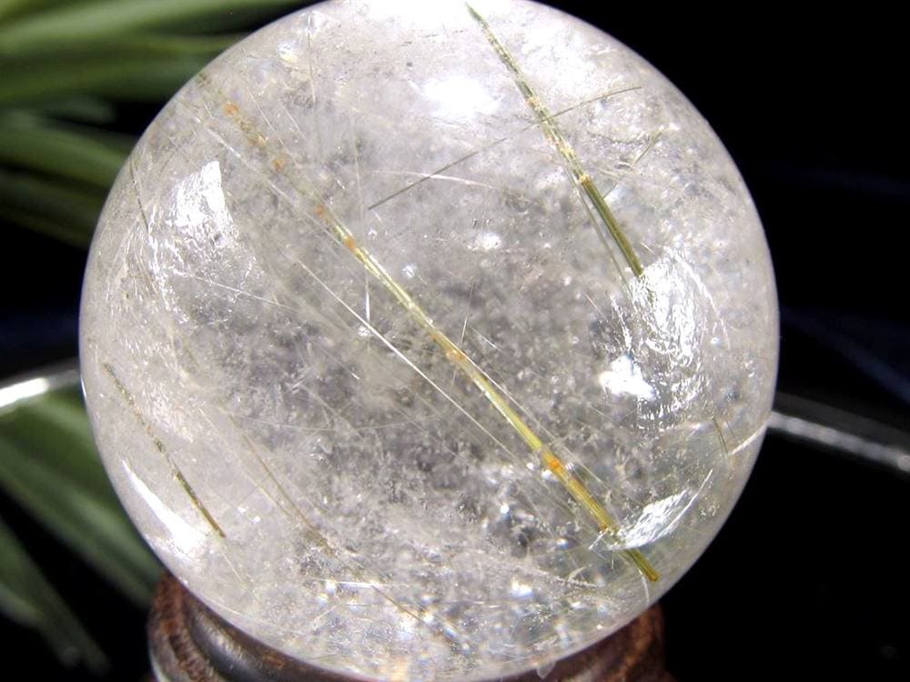 ルチルクォーツ 丸玉 ザギマウンテン スフィア ヒーラー