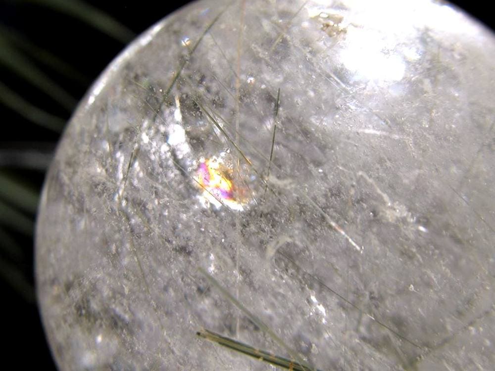 ルチルクォーツ 丸玉 ザギマウンテン スフィア ヒーラー