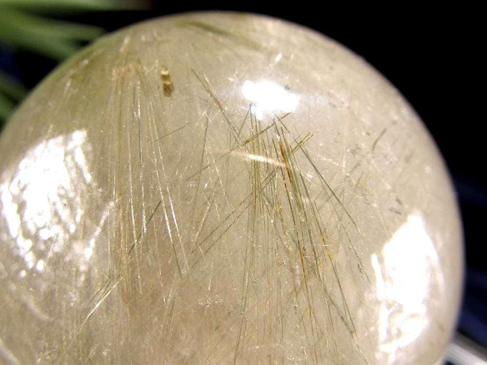 ルチルクォーツ 丸玉 ザギマウンテン スフィア ヒーラー