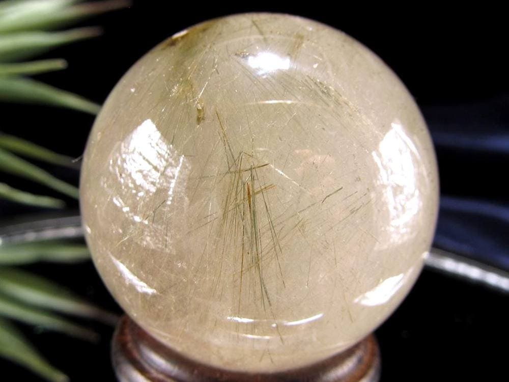 ルチルクォーツ 丸玉 ザギマウンテン スフィア ヒーラー