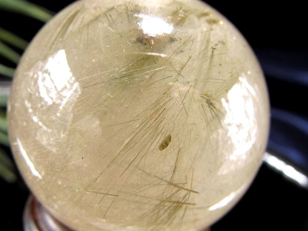 ルチルクォーツ 丸玉 ザギマウンテン スフィア ヒーラー