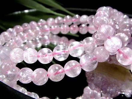 クンツァイト リチア輝石 ブレスレット スポデューメン 9月 誕生石