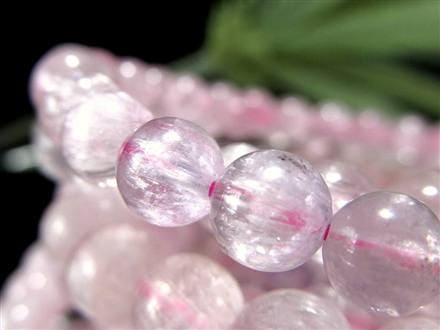 クンツァイト リチア輝石 ブレスレット スポデューメン 9月 誕生石