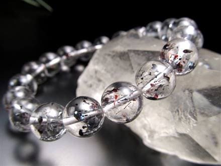 レピドクロサイト&ヘマタイトインクォーツ スーパーセブン ブレスレット セイクドリック ヘマタイトインクォーツ レピドクロサイトインクォーツ