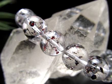 レピドクロサイト&ヘマタイトインクォーツ スーパーセブン ブレスレット セイクドリック ヘマタイトインクォーツ レピドクロサイトインクォーツ