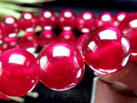 ルビー ブレスレット 宝石の女王 宝石質 ミャンマー産