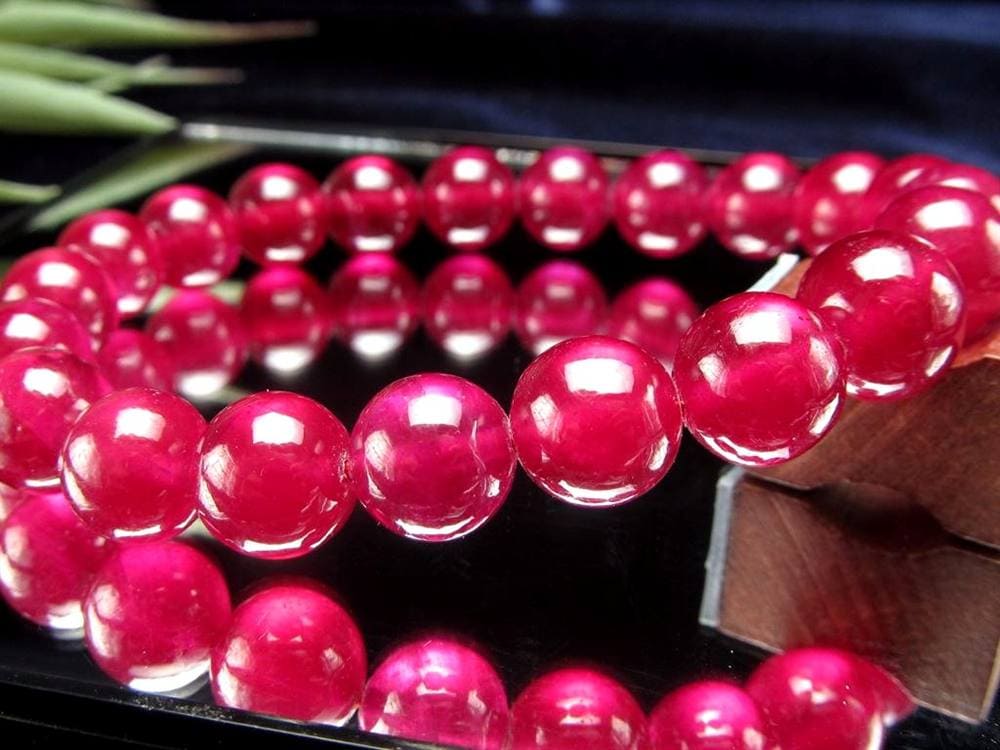 ルビー ブレスレット 宝石の女王 宝石質 ミャンマー産