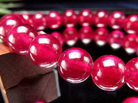 ルビー ブレスレット 宝石の女王 宝石質 ミャンマー産
