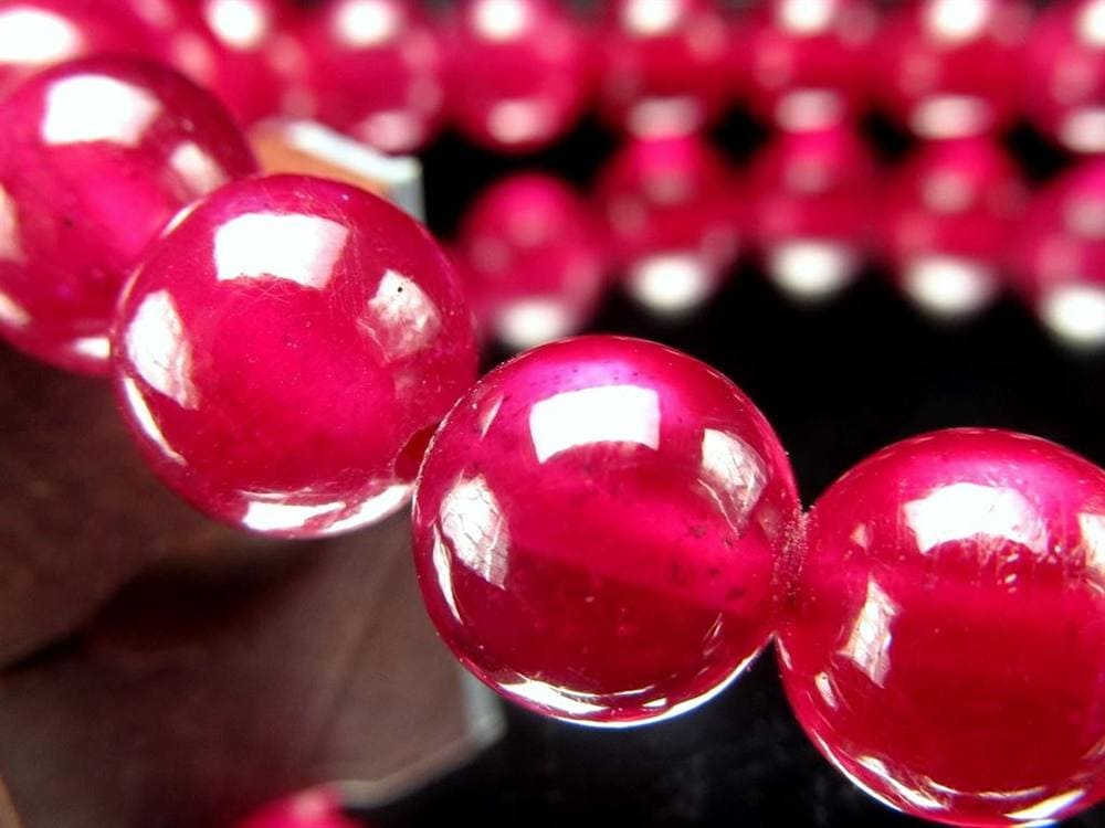 ルビー ブレスレット 宝石の女王 宝石質 ミャンマー産