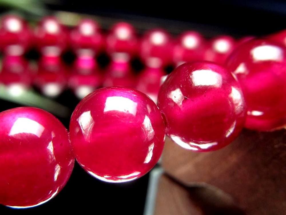 ルビー ブレスレット 宝石の女王 宝石質 ミャンマー産