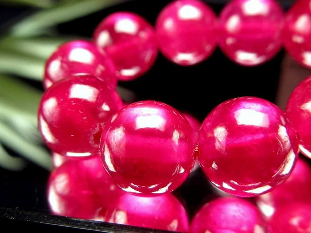ルビー ブレスレット 宝石の女王 宝石質 ミャンマー産