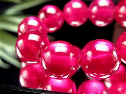 ルビー ブレスレット 宝石の女王 宝石質 ミャンマー産