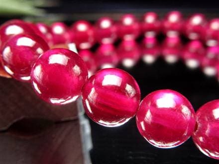 ルビー ブレスレット 宝石の女王 宝石質 ミャンマー産