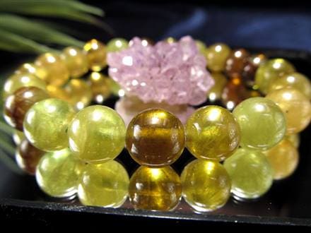 チタナイト スフェーン ブレスレット 天然石 誕生石