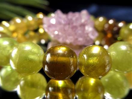 チタナイト スフェーン ブレスレット 天然石 誕生石