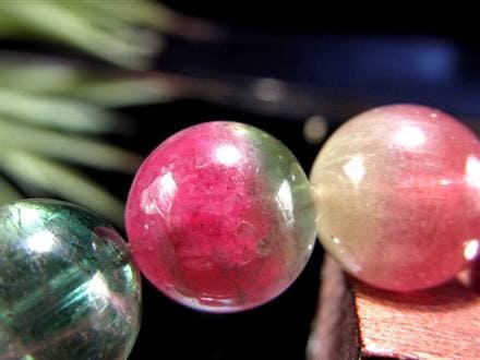 ウォーターメロントルマリン トルマリン バイカラートルマリン 電気石