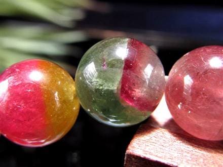 ウォーターメロントルマリン トルマリン バイカラートルマリン 電気石