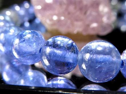 タンザナイト ブレスレット 誕生石 ブルーゾイサイト 宝石