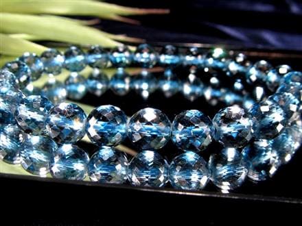 ブルートパーズ ロンドンブルートパーズ ブレスレット 黄玉 誕生石