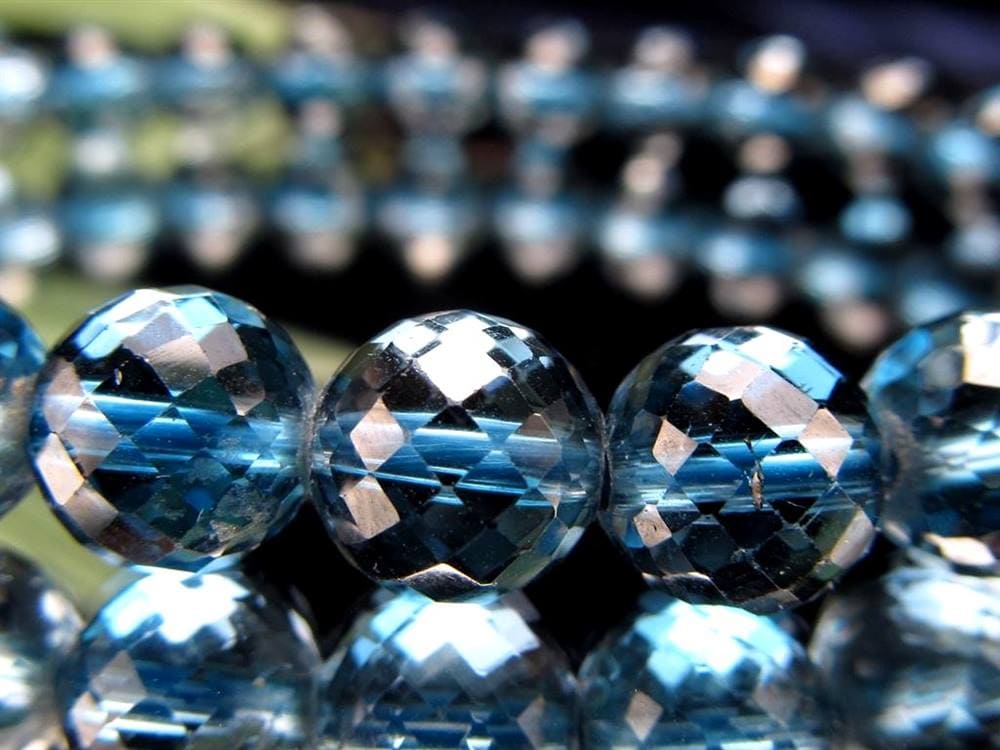 ブルートパーズ ロンドンブルートパーズ ブレスレット 黄玉 誕生石