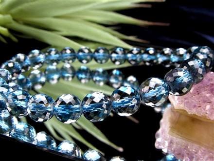 ブルートパーズ ロンドンブルートパーズ ブレスレット 黄玉 誕生石