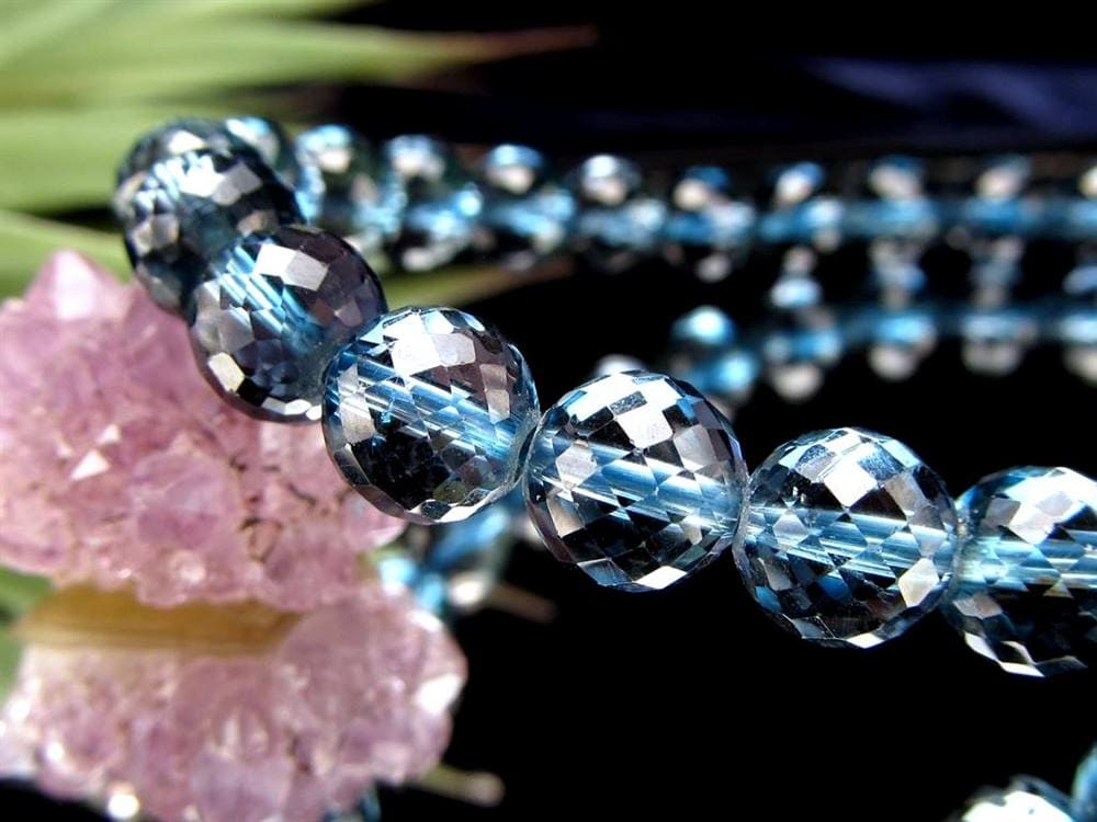 ブルートパーズ ロンドンブルートパーズ ブレスレット 黄玉 誕生石