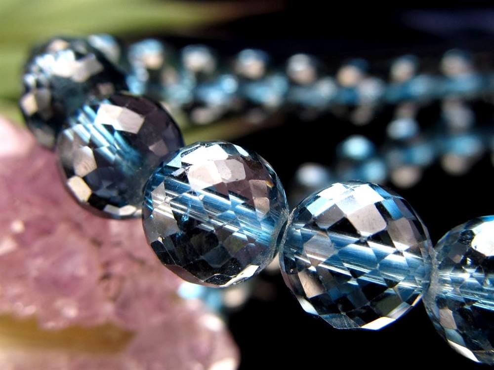 ブルートパーズ ロンドンブルートパーズ ブレスレット 黄玉 誕生石