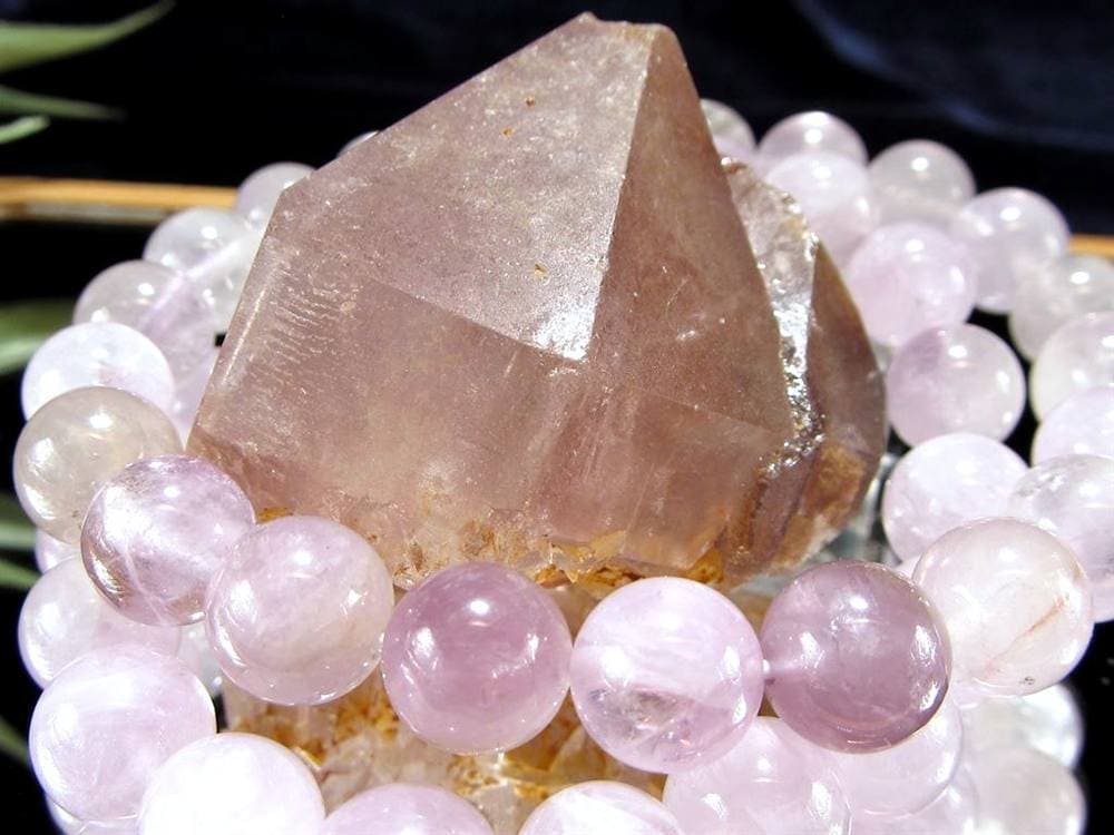 モンドクォーツ タンザニアマスタークリスタル 天然水晶 クォーツ ブレスレット