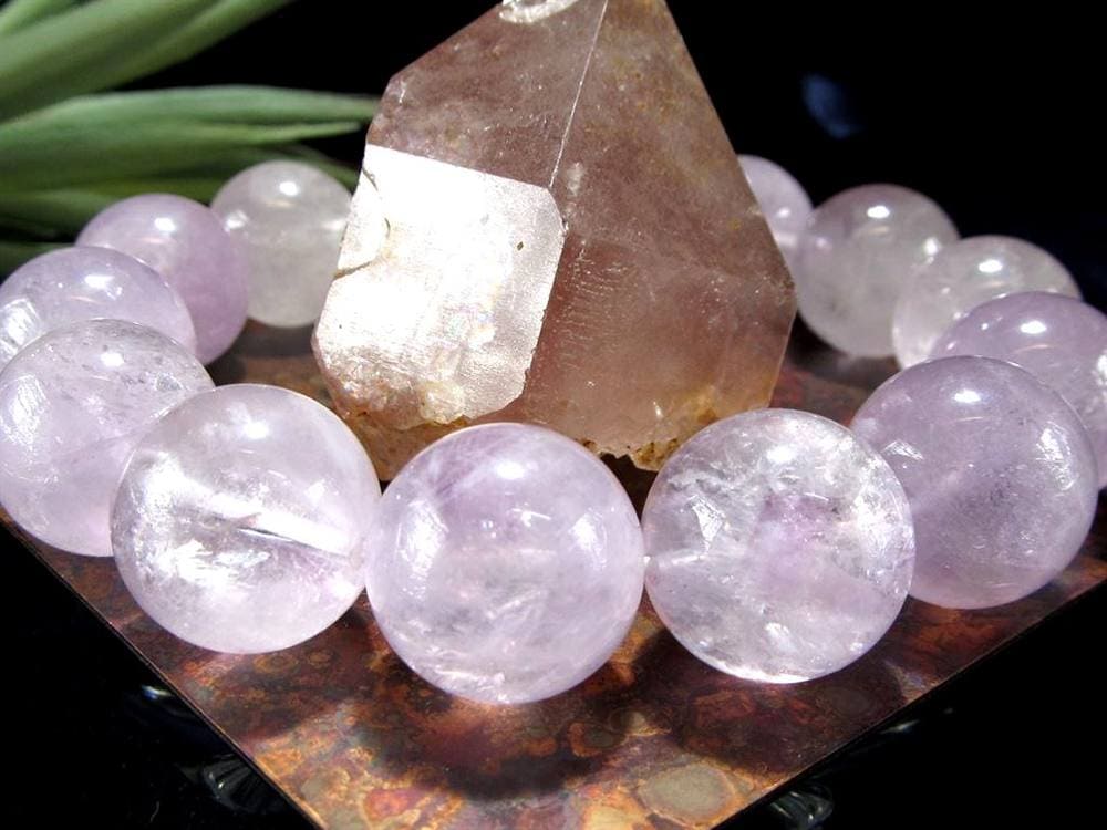 モンドクォーツ タンザニアマスタークリスタル 天然水晶 クォーツ ブレスレット
