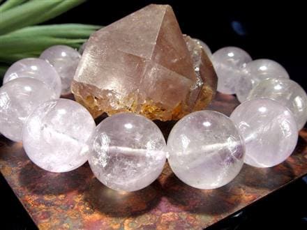 モンドクォーツ タンザニアマスタークリスタル 天然水晶 クォーツ ブレスレット