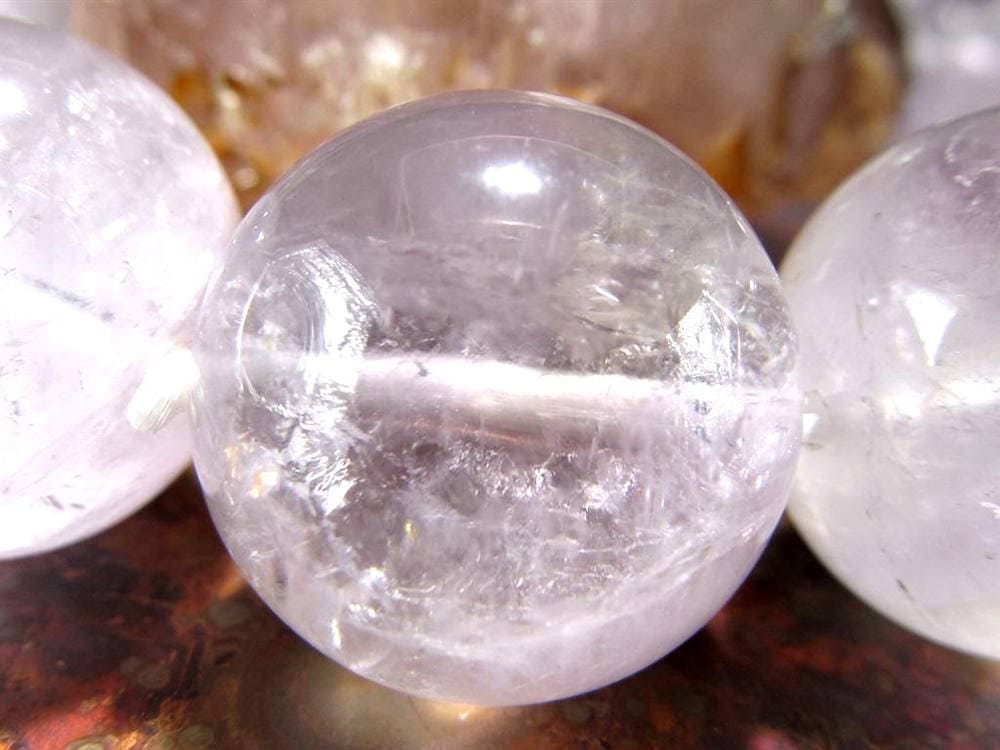 モンドクォーツ タンザニアマスタークリスタル 天然水晶 クォーツ ブレスレット