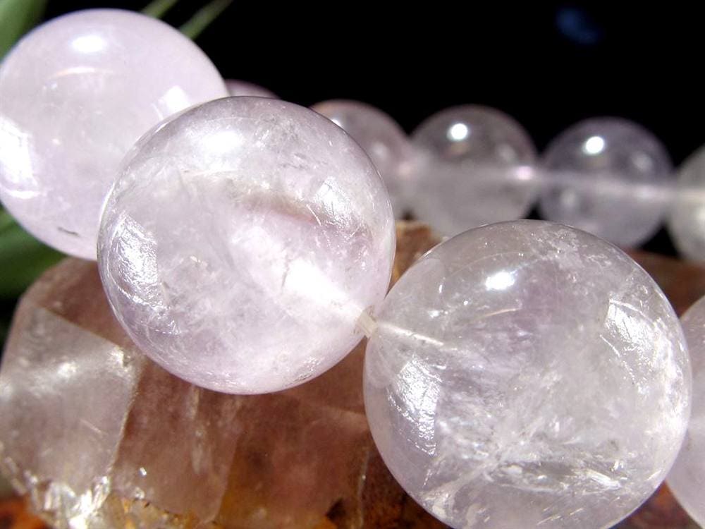 モンドクォーツ タンザニアマスタークリスタル 天然水晶 クォーツ ブレスレット