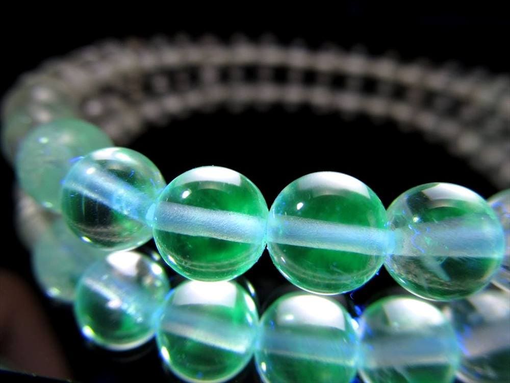 ハイアライトオパール ブレスレット グラスオパール ミステリアスストーン 玉滴石