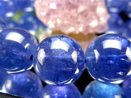 タンザナイト ブレスレット 誕生石 ブルーゾイサイト 宝石