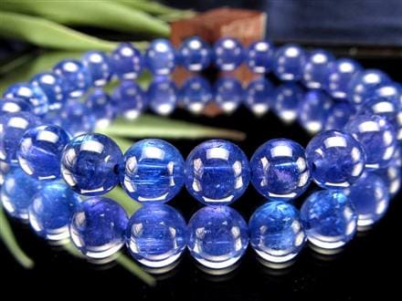 タンザナイト ブレスレット 誕生石 ブルーゾイサイト 宝石