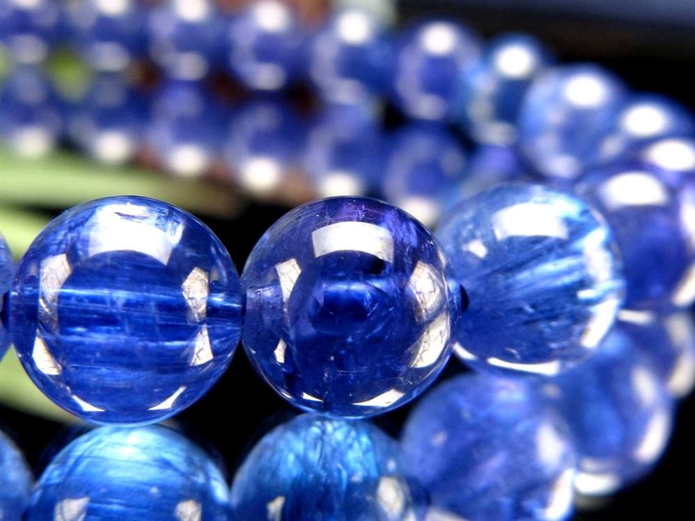 タンザナイト ブレスレット 誕生石 ブルーゾイサイト 宝石