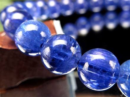 タンザナイト ブレスレット 誕生石 ブルーゾイサイト 宝石