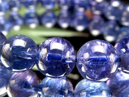 タンザナイト ブレスレット 誕生石 ブルーゾイサイト 宝石