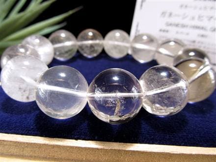 ガネーシュヒマール ヒマラヤ 水晶 ブレスレット ポイント