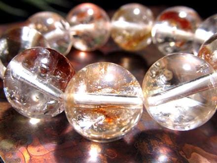 ガネーシュヒマール ヒマラヤ 水晶 ブレスレット ヒンドゥン