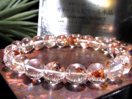ガネーシュヒマール ヒマラヤ 水晶 ブレスレット ヒンドゥン
