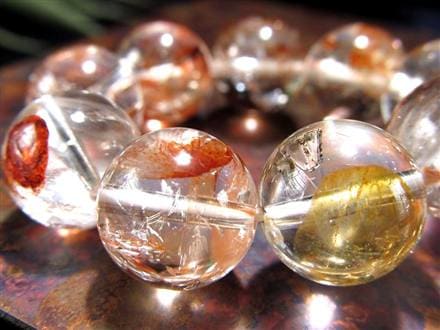 ガネーシュヒマール ヒマラヤ 水晶 ブレスレット ヒンドゥン