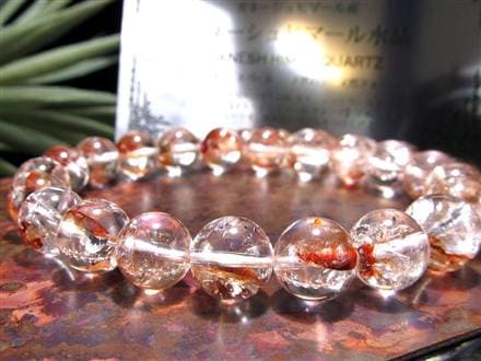 ガネーシュヒマール ヒマラヤ 水晶 ブレスレット ヒンドゥン